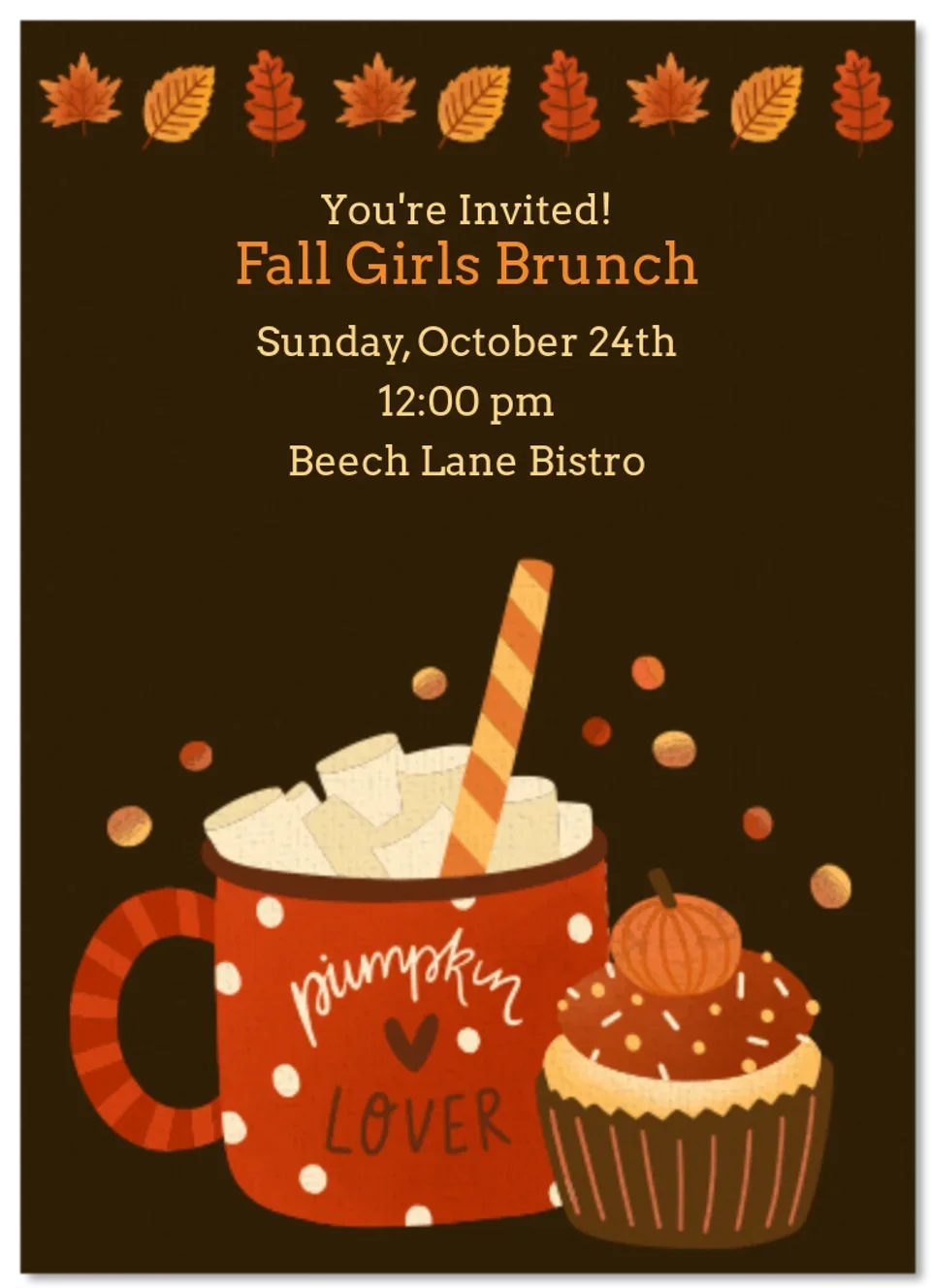 Pumpkin Spice Treats card image