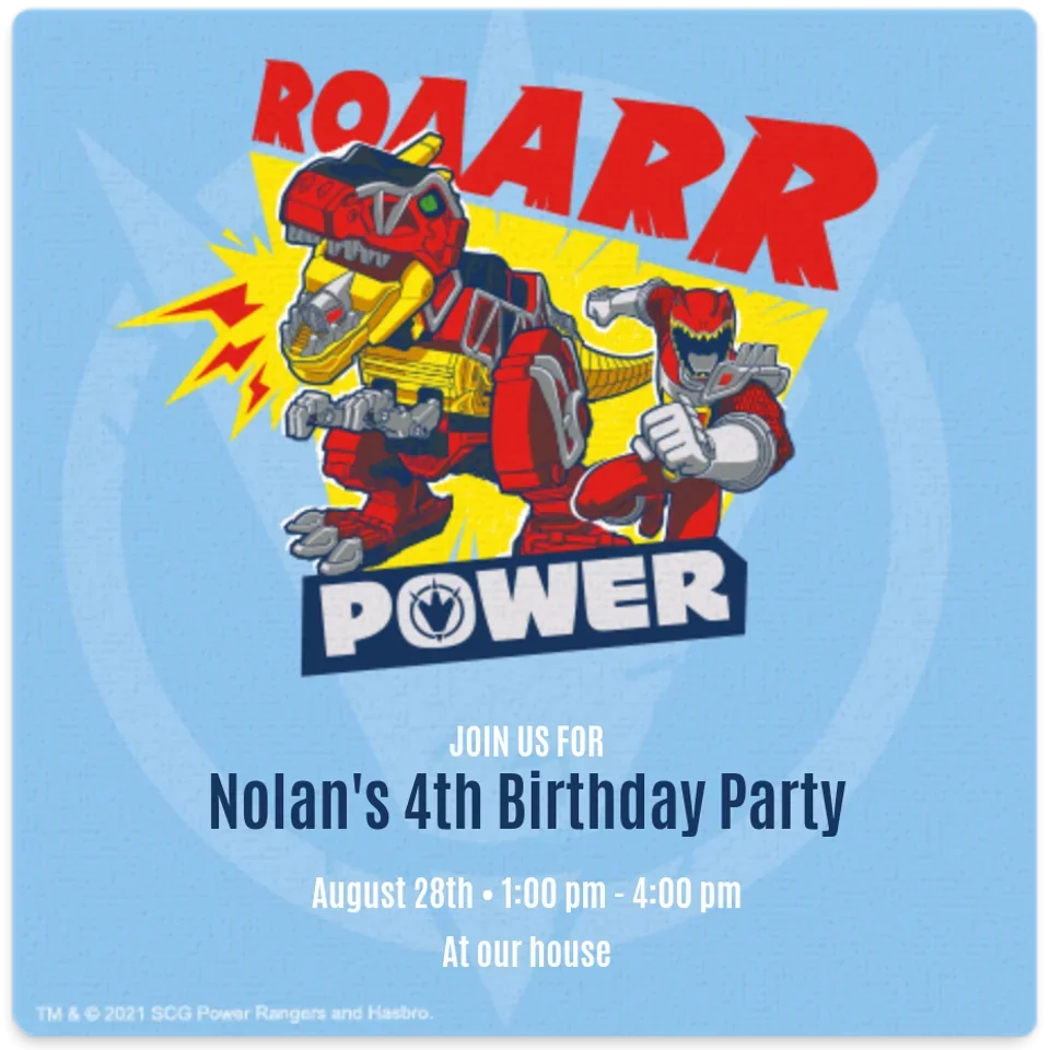 Power Rangers | Dino Fury Roar card image