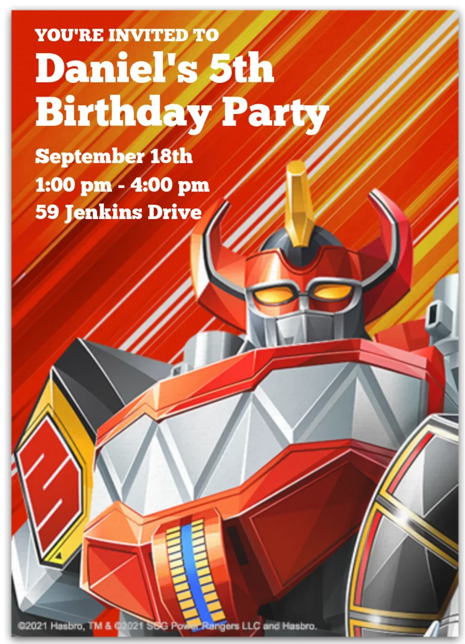 Power Rangers | Megazord card image