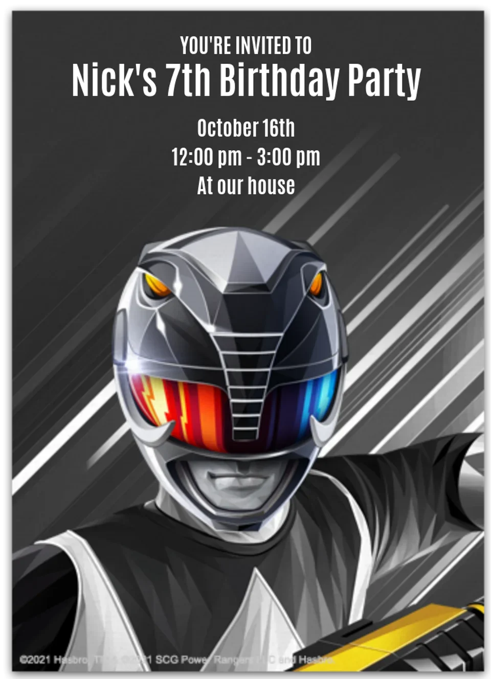 Power Rangers | Black Ranger card image