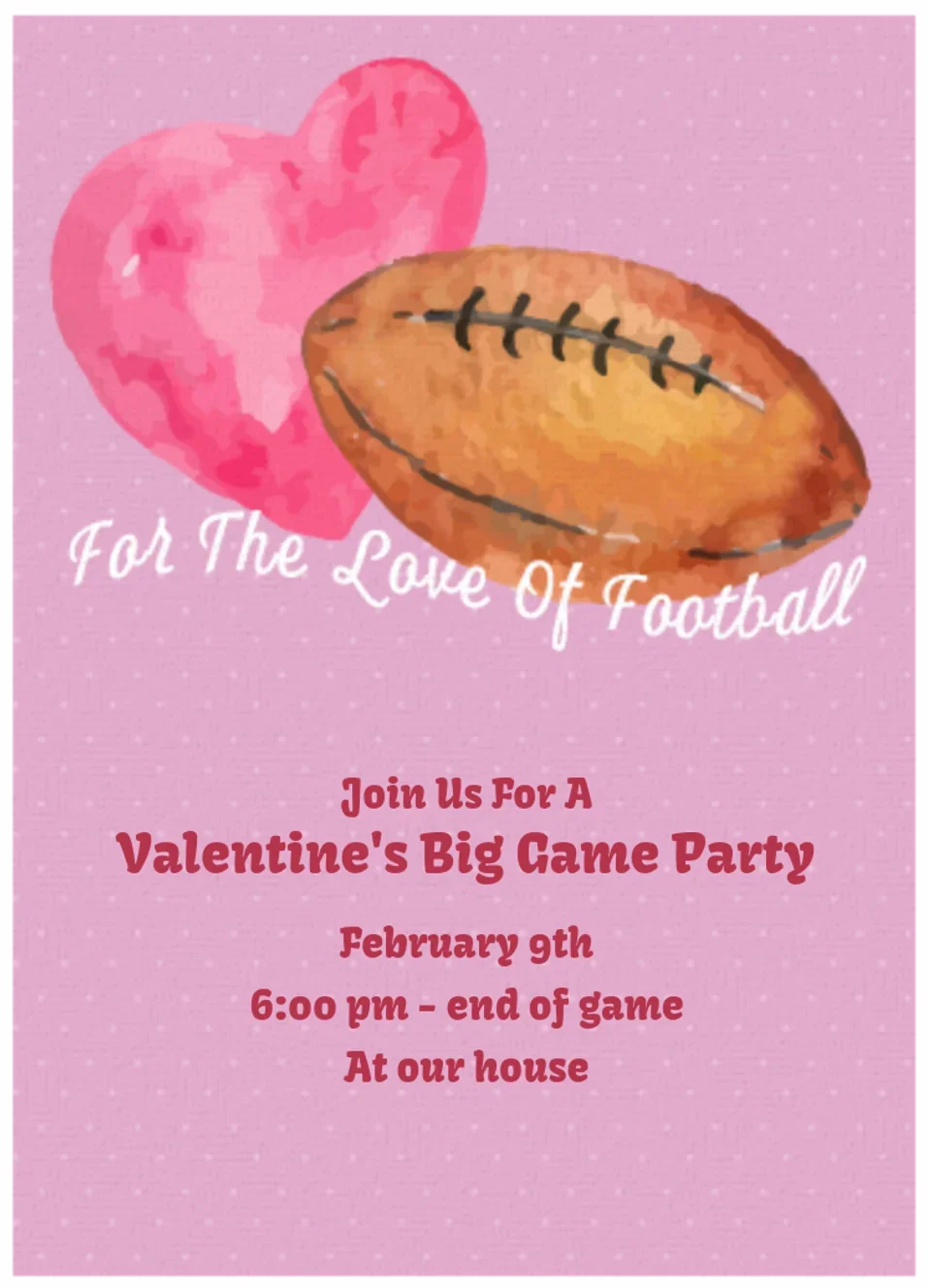 For the Love of Football card image