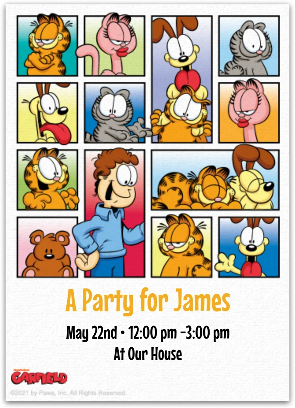 Garfield Comic card image