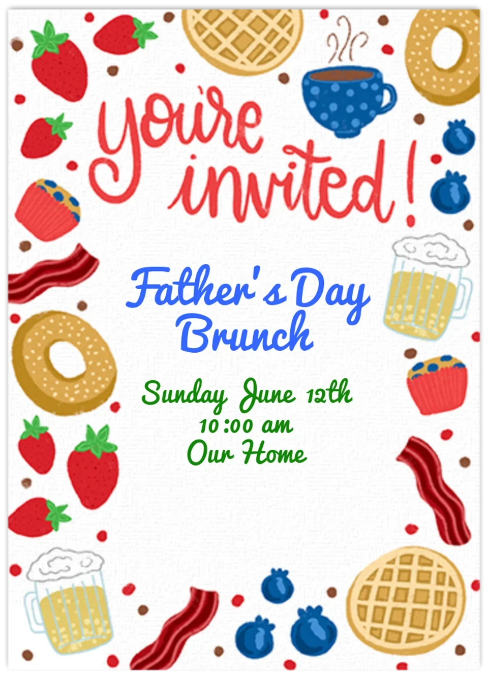 Father's Day Brunch  card image