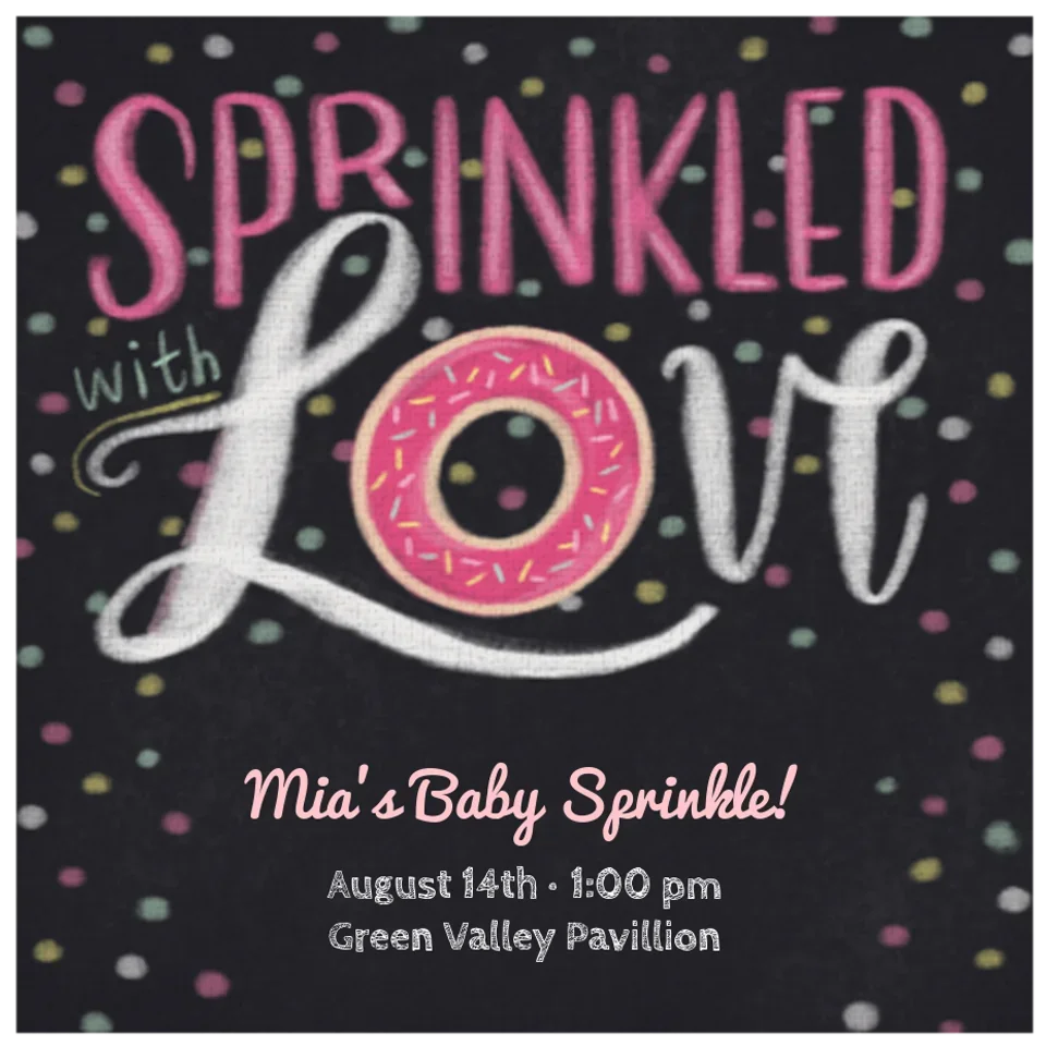 Baby Sprinkle Donuts card image