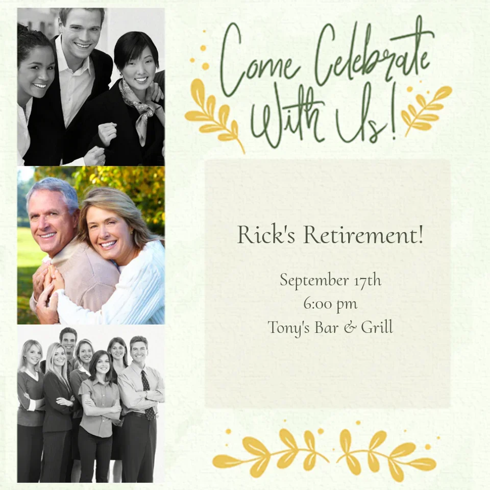 Celebration Memories card image