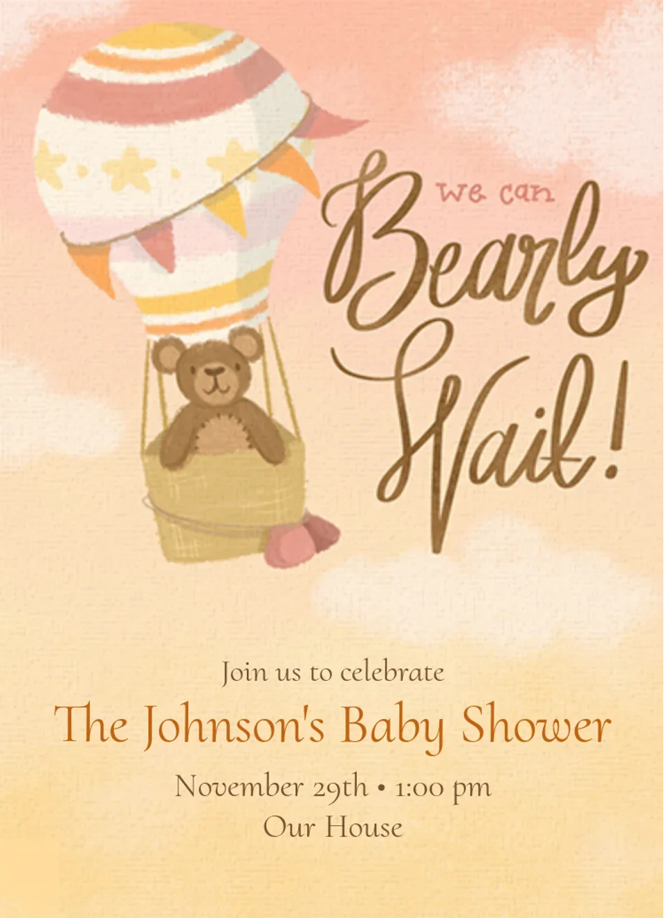 Can Bearly Wait card image