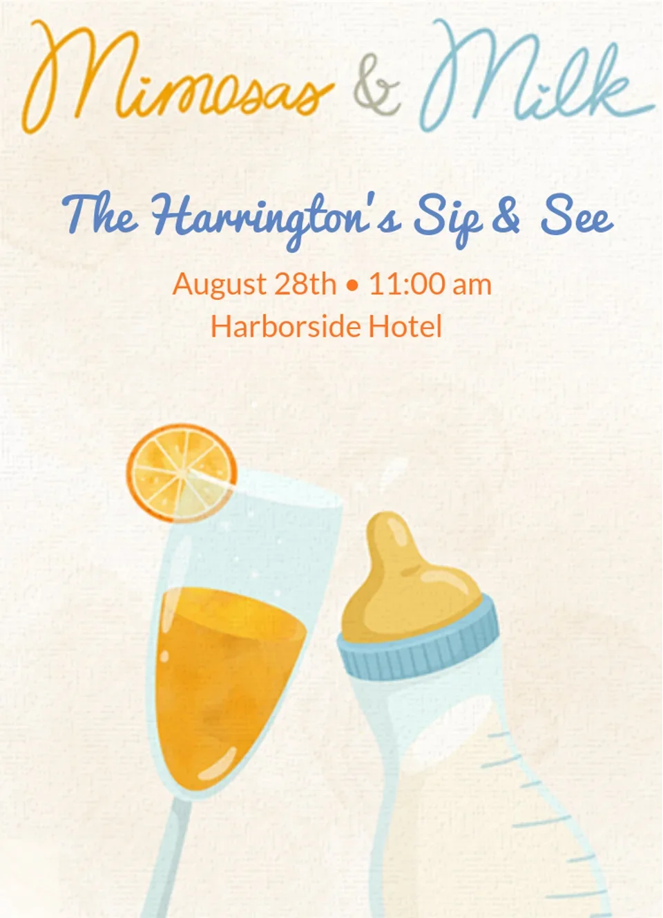 Mimosas & Milk card image