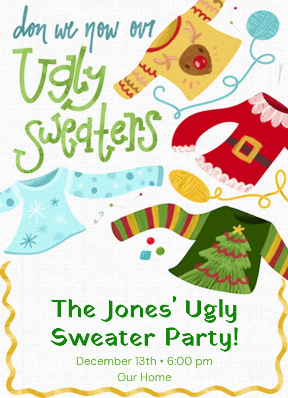 Don Ugly Sweaters card image