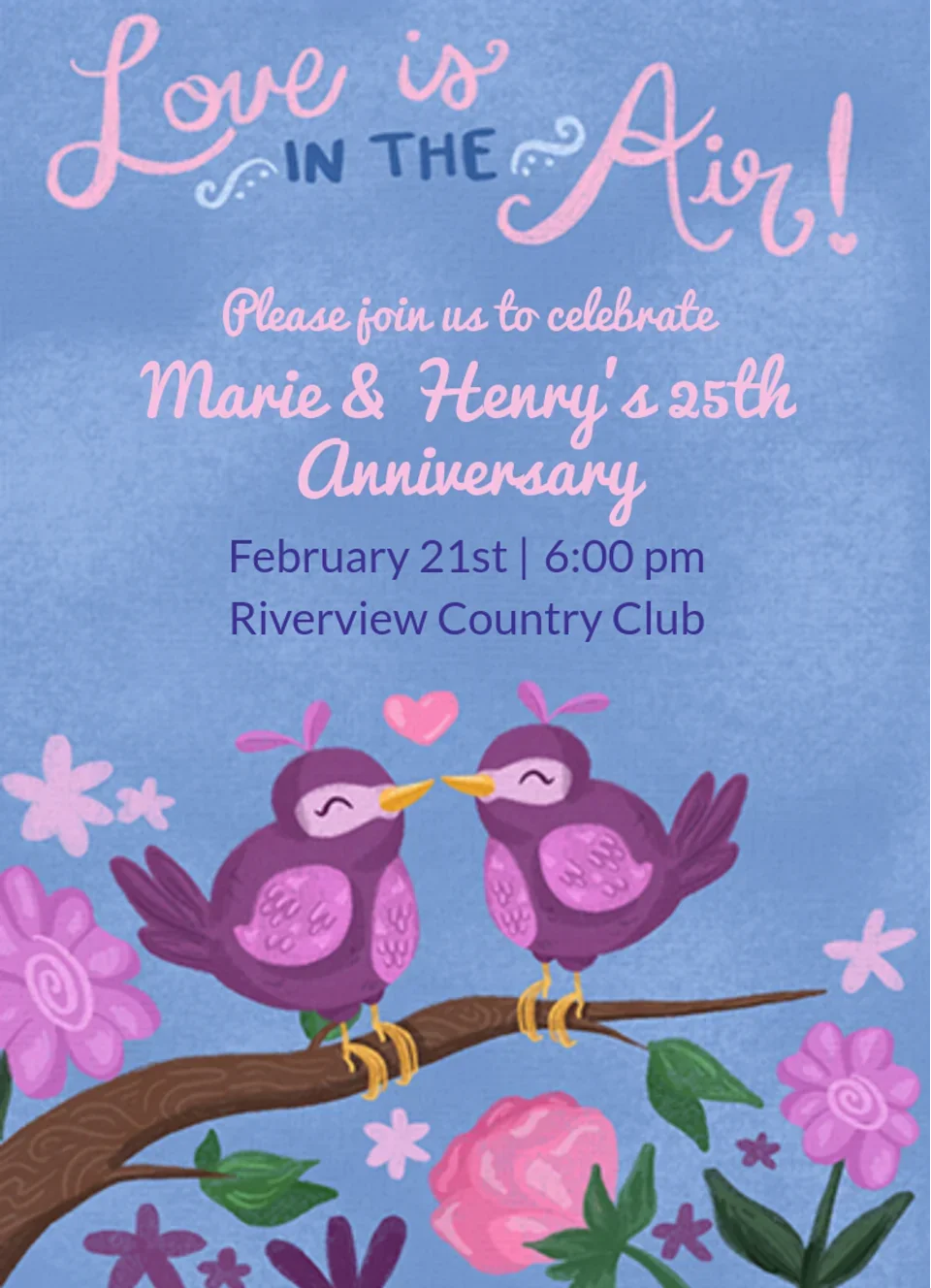 Love Birds  card image