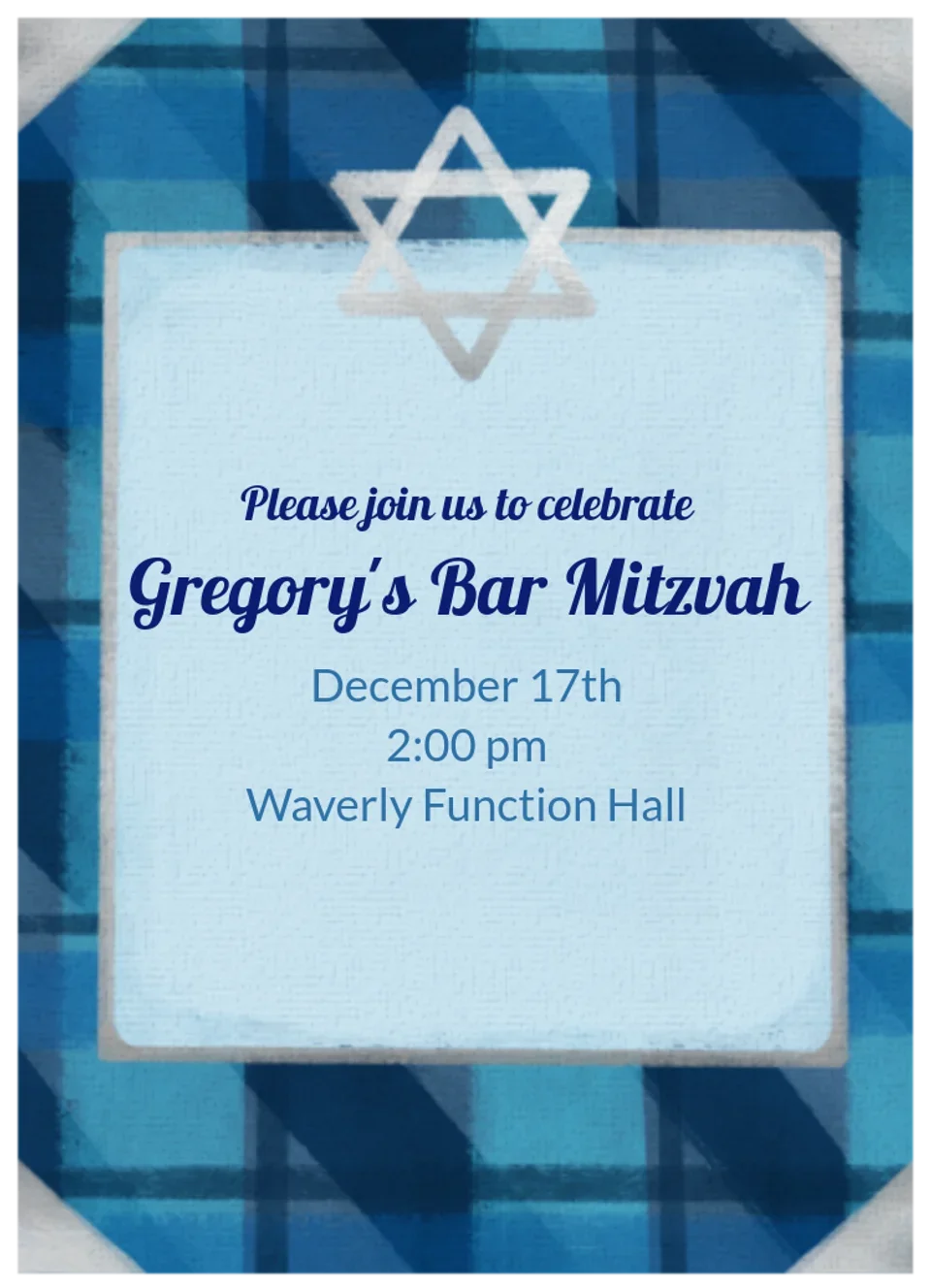 Plaid Star card image