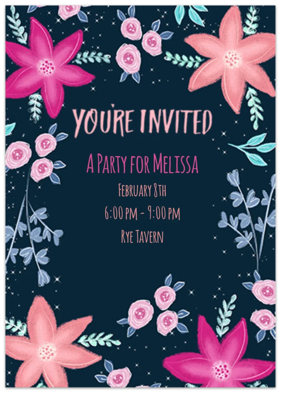 Winter Birthday card image