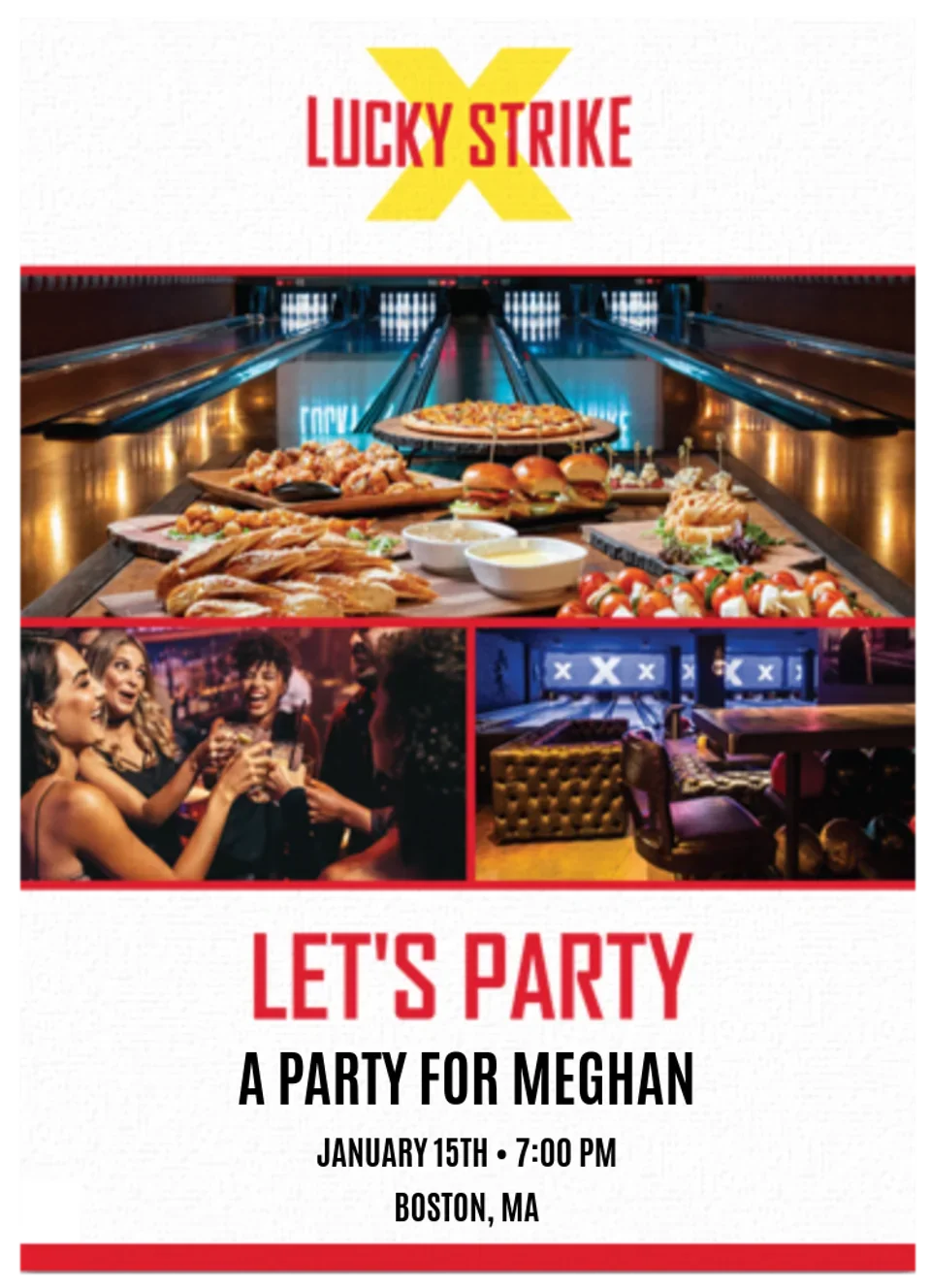 Lucky Strike | Bowling Party card image