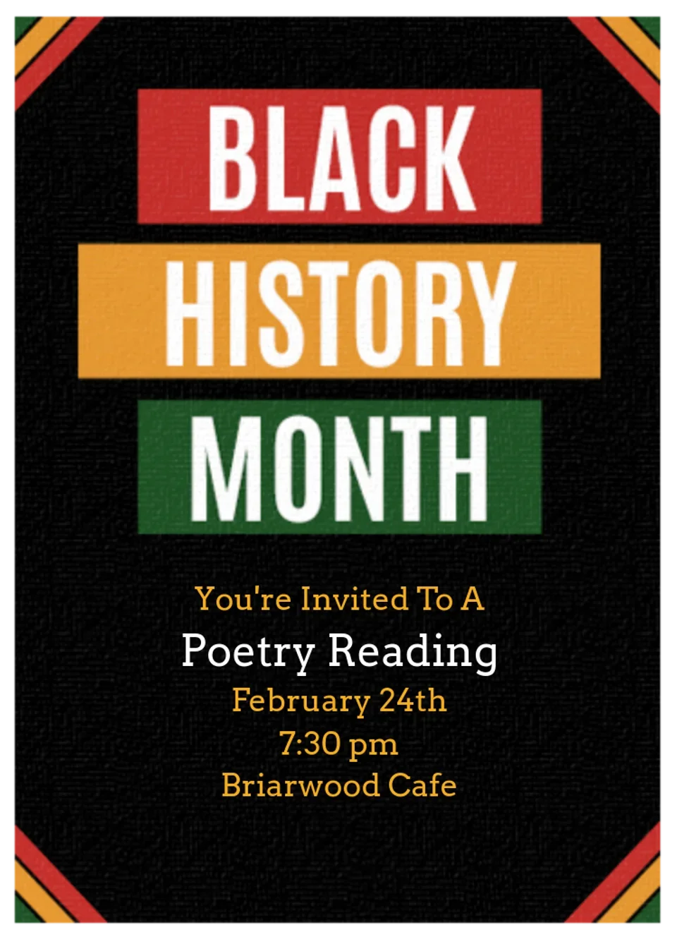 Black History Color Block card image