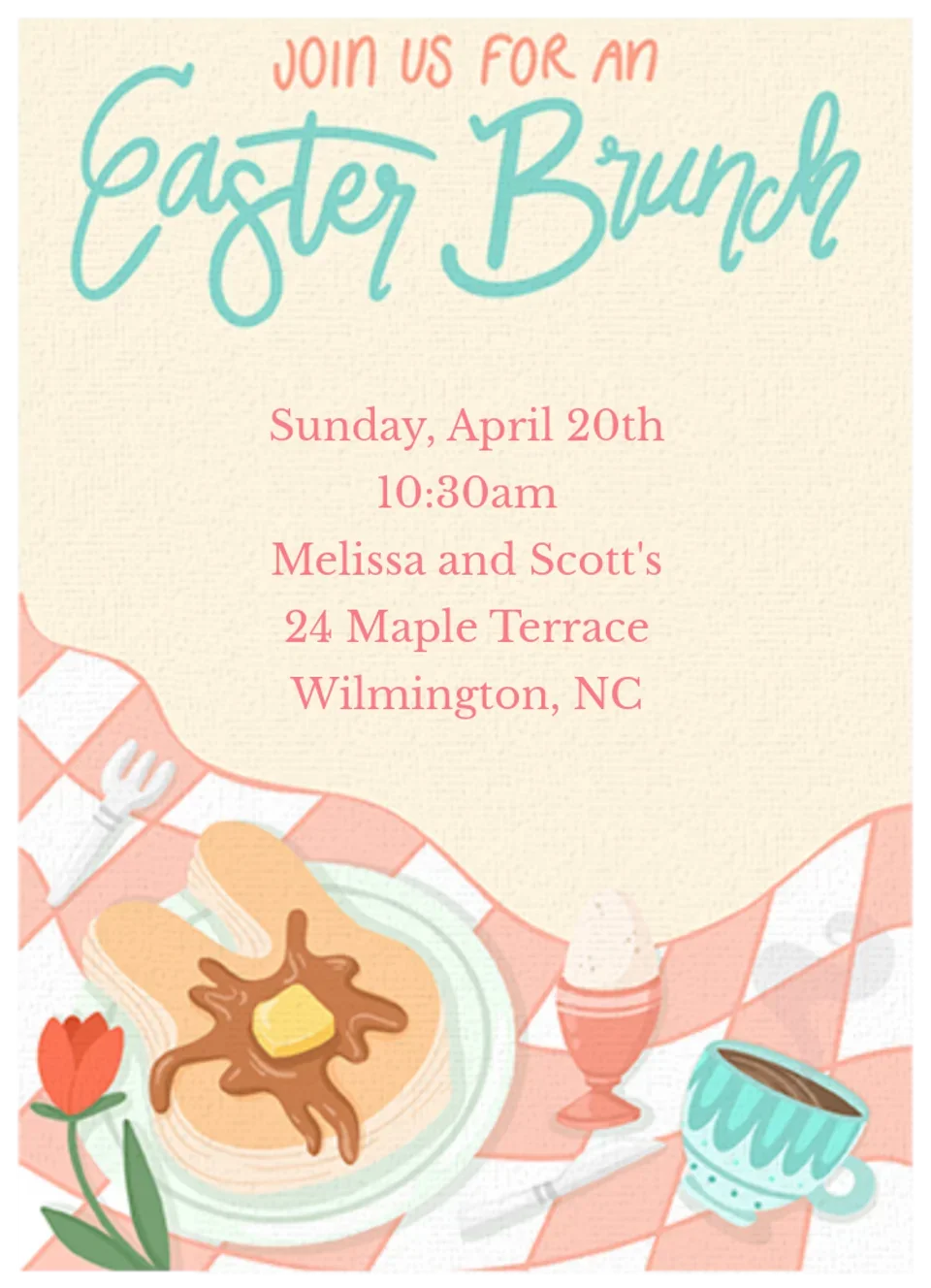 Easter Brunch Spread card image