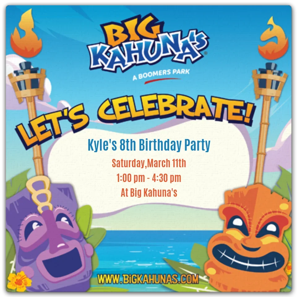 Big Kahuna's | Red card image