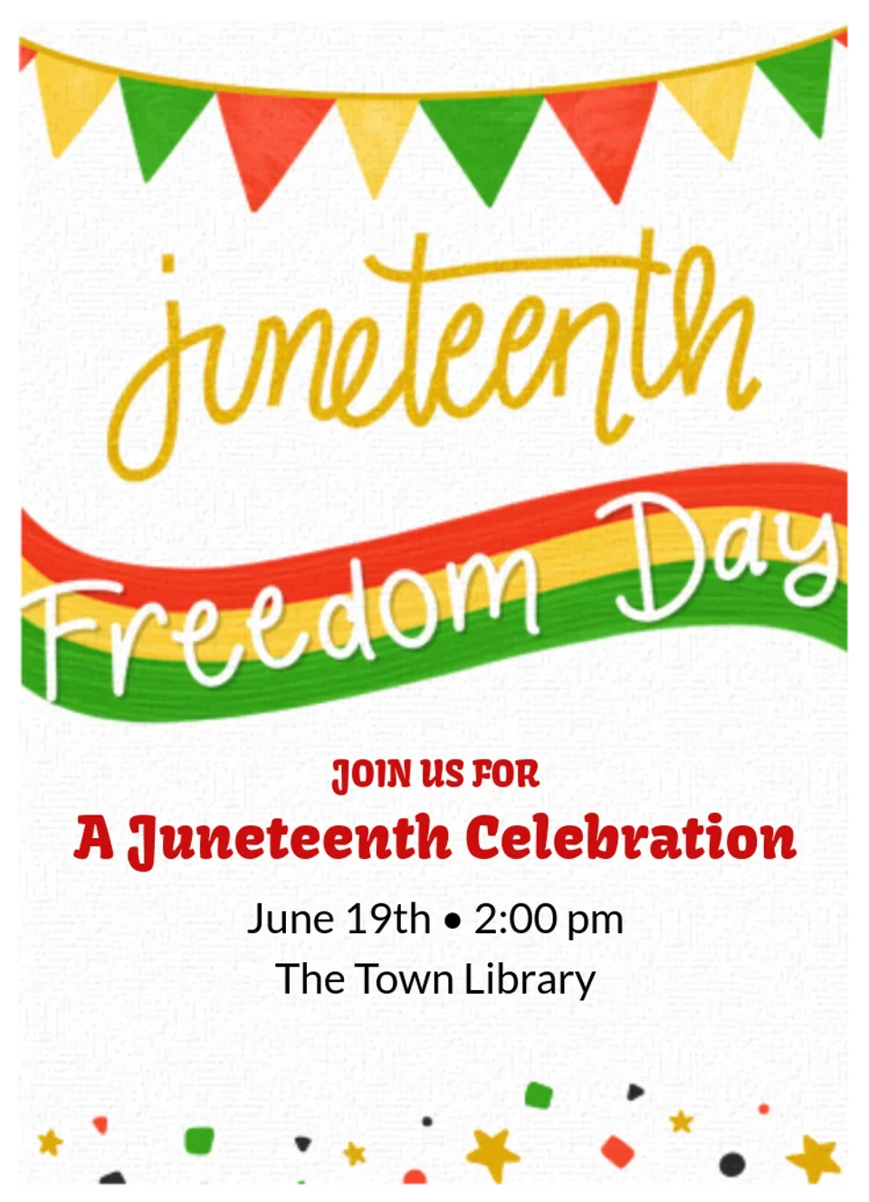 Juneteenth Banner card image