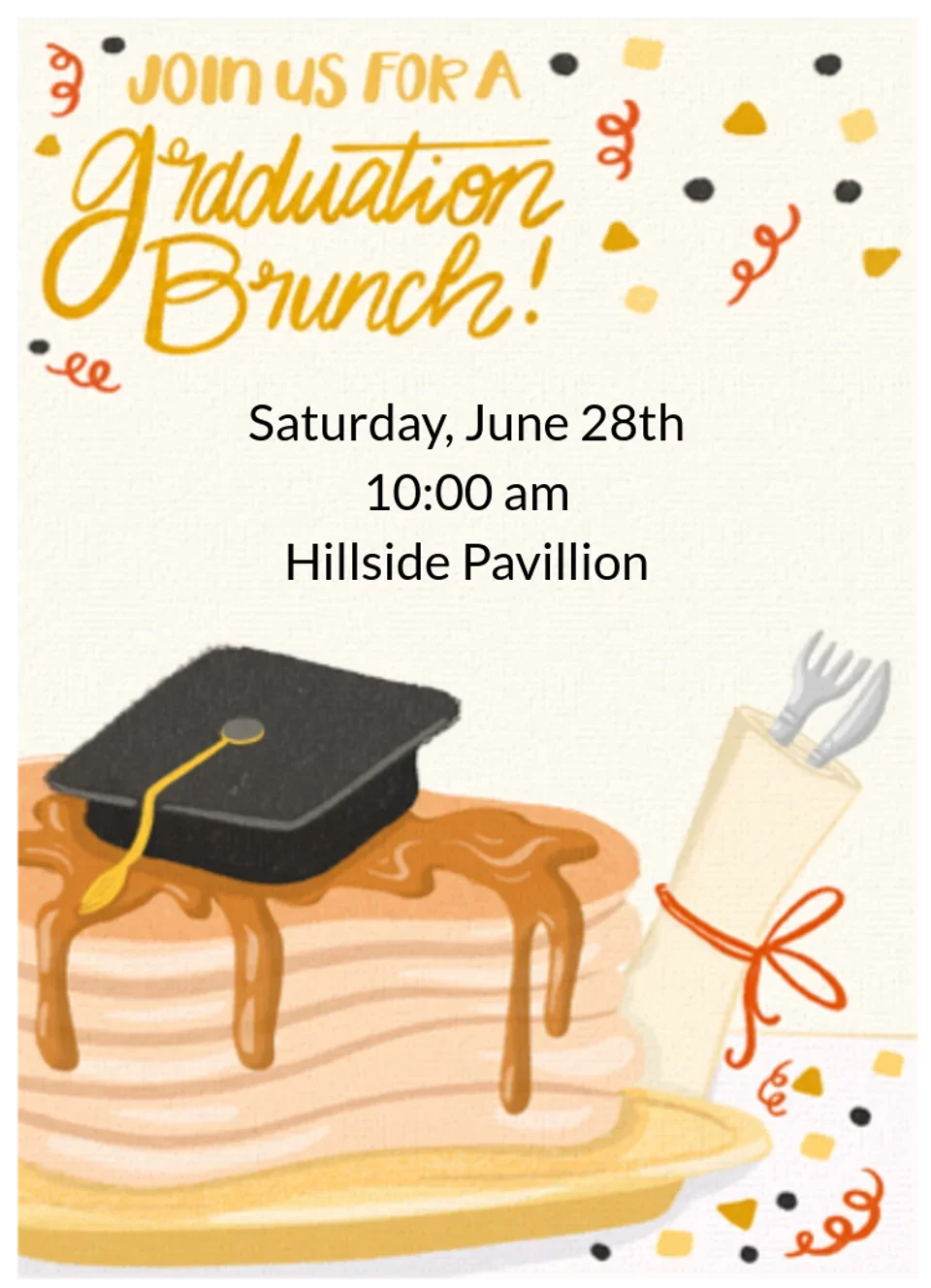 Graduation Brunch card image