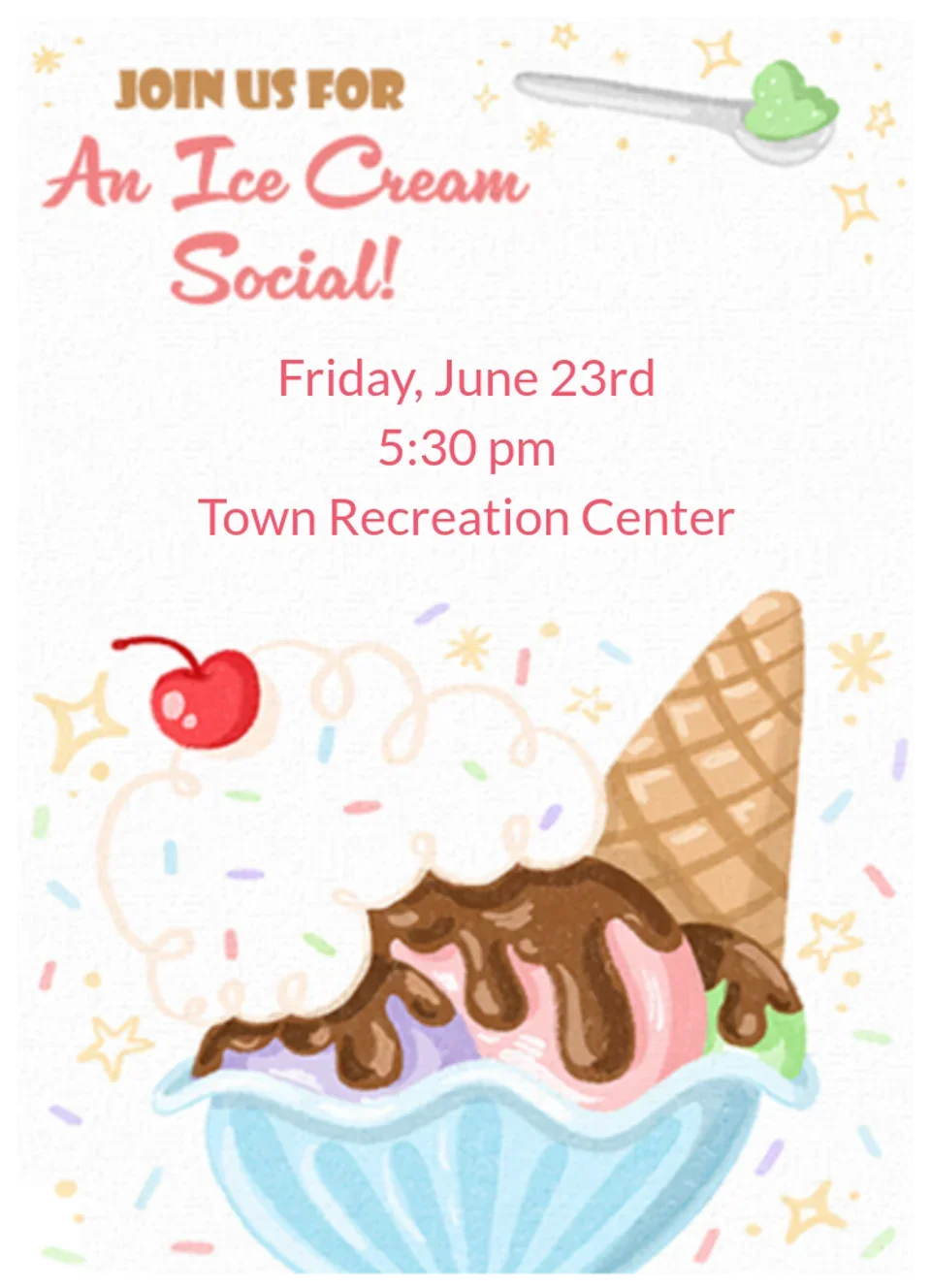 Rainbow Ice Cream Social  card image