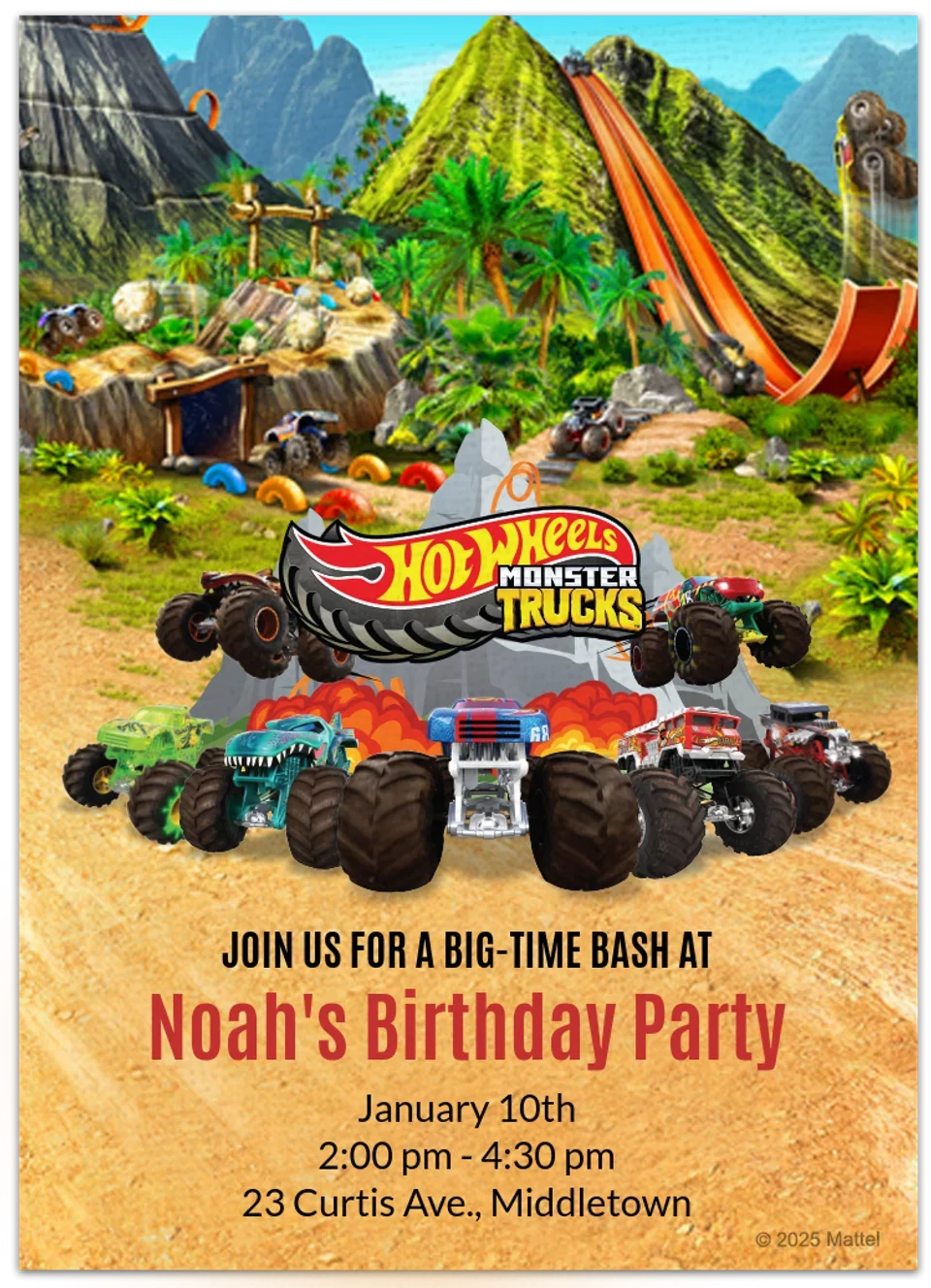 Hot Wheels - Monster Trucks card image