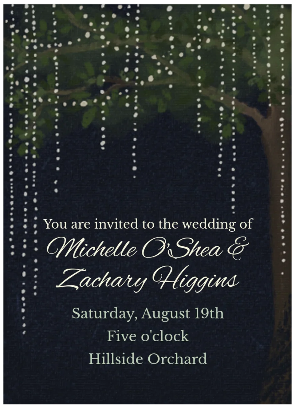 Treetop Lights card image