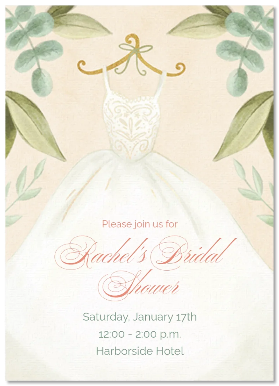 Greenery Gown card image