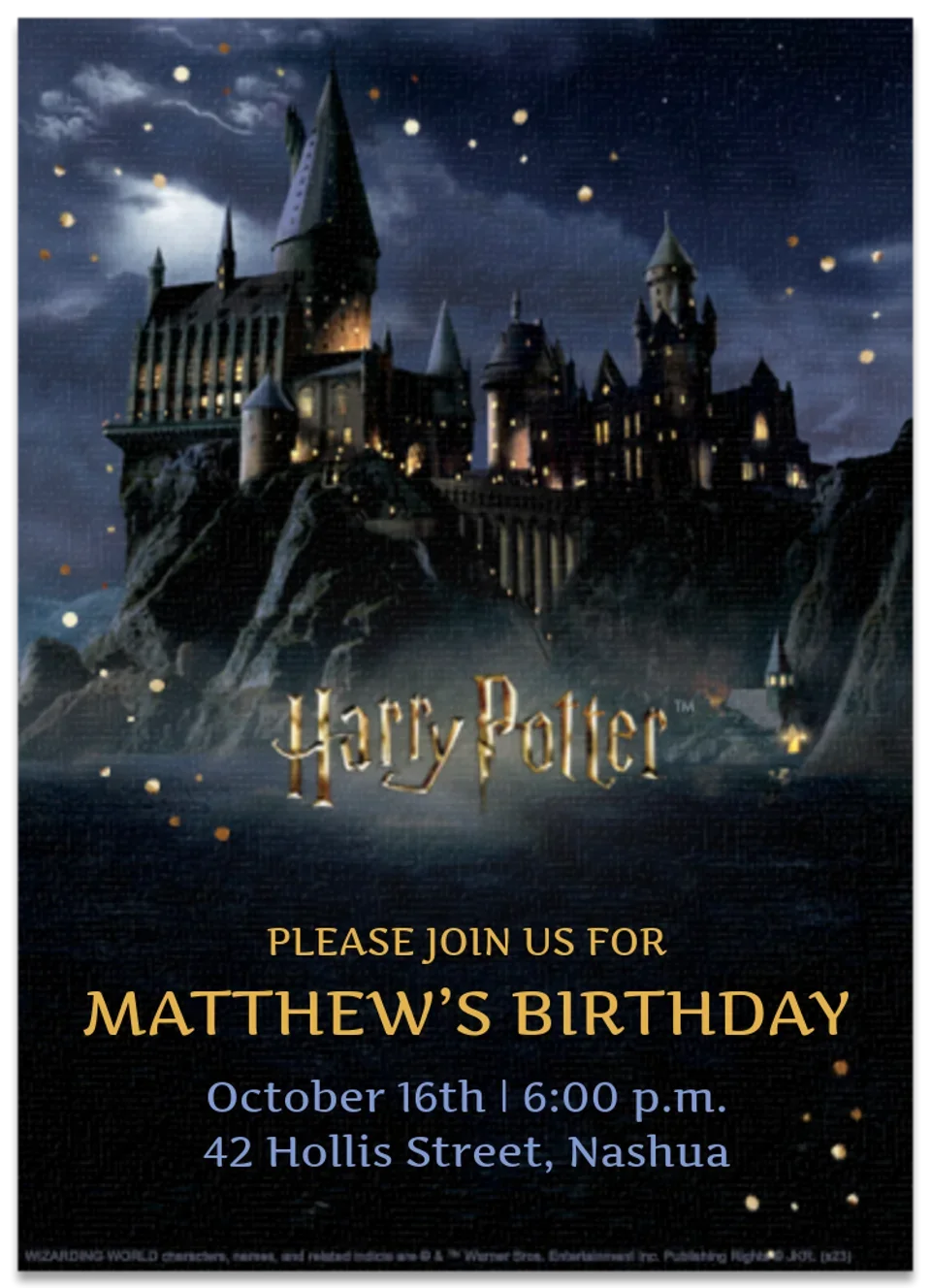 Harry Potter | Hogwarts card image