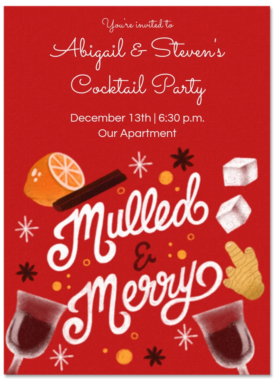 Mulled & Merry card image