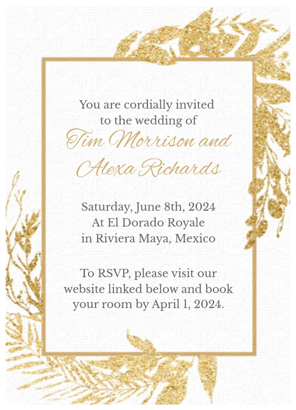 Romance Travel Group | Golden card image