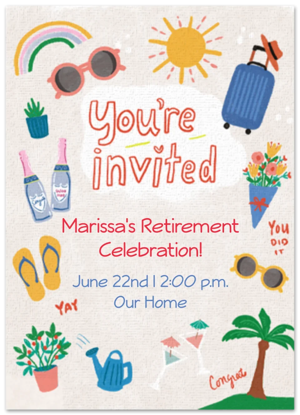 Retirement Doodles card image