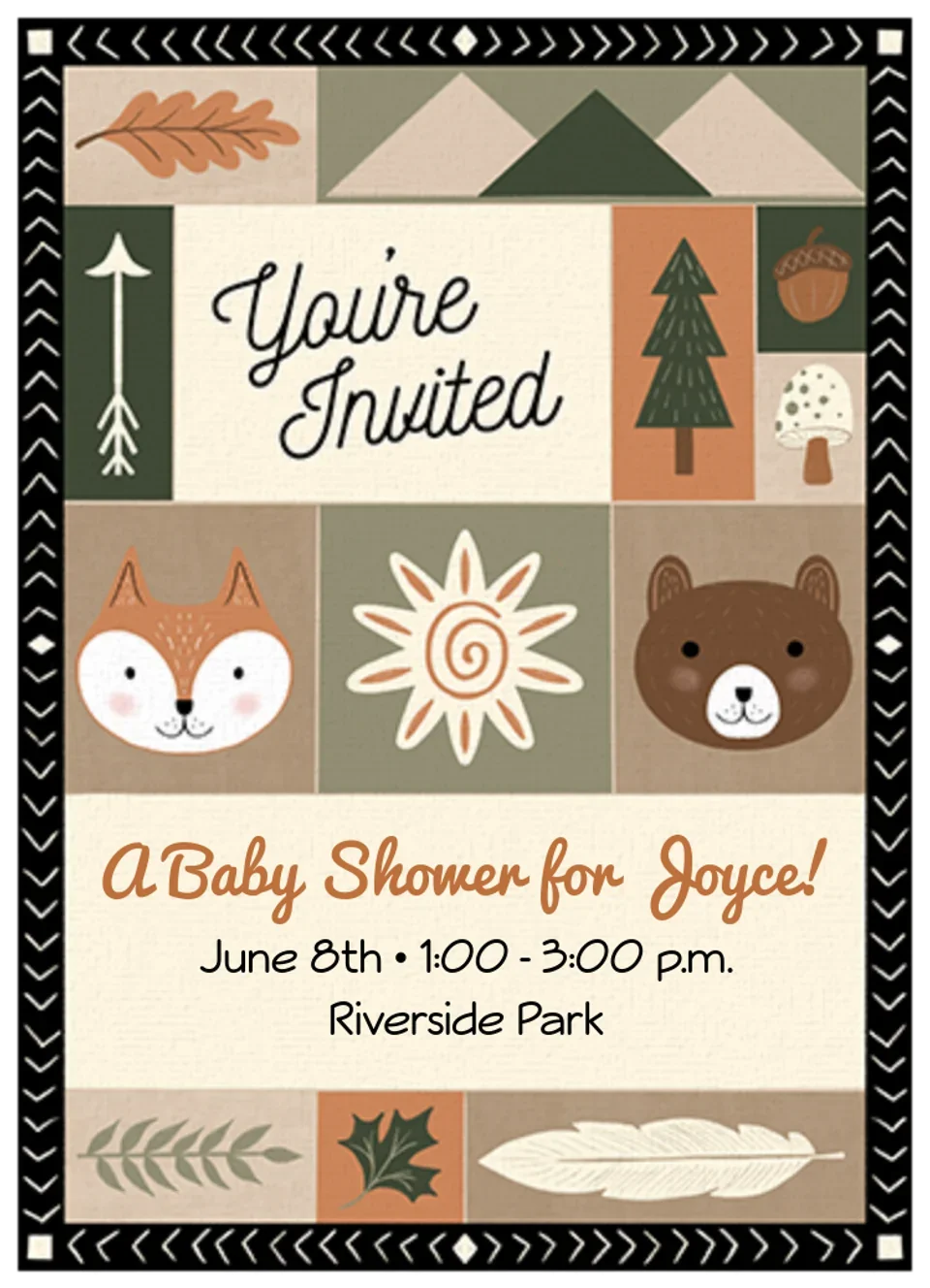 Woodland Quilt card image