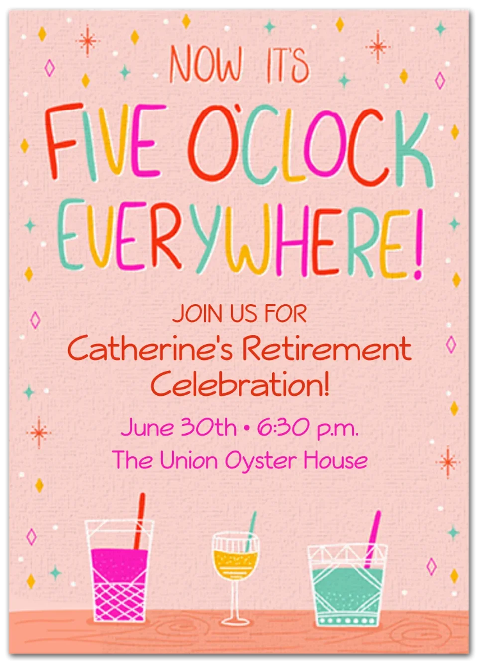 Five O'clock Everywhere card image