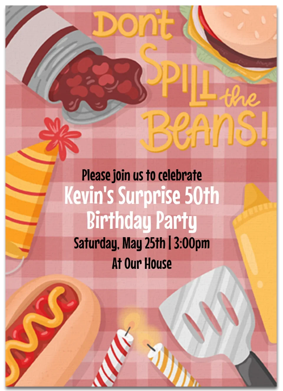 Spill The Beans BBQ card image