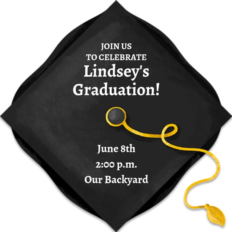 Graduation Cap Cut card image