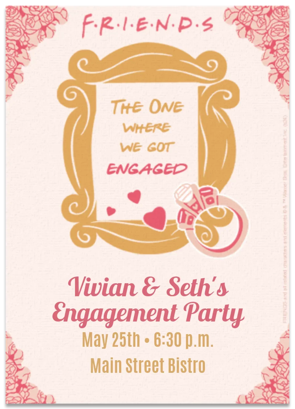 Friends | Engagement card image