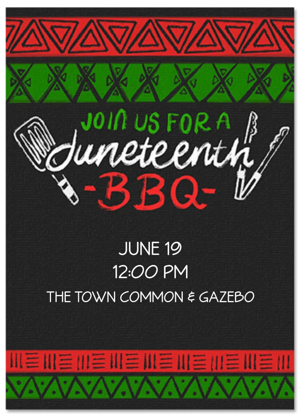Juneteenth BBQ card image