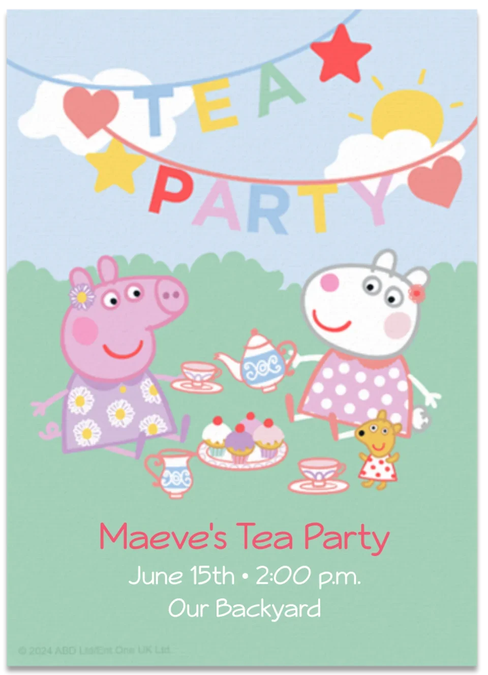 Peppa Pig | Tea Party card image