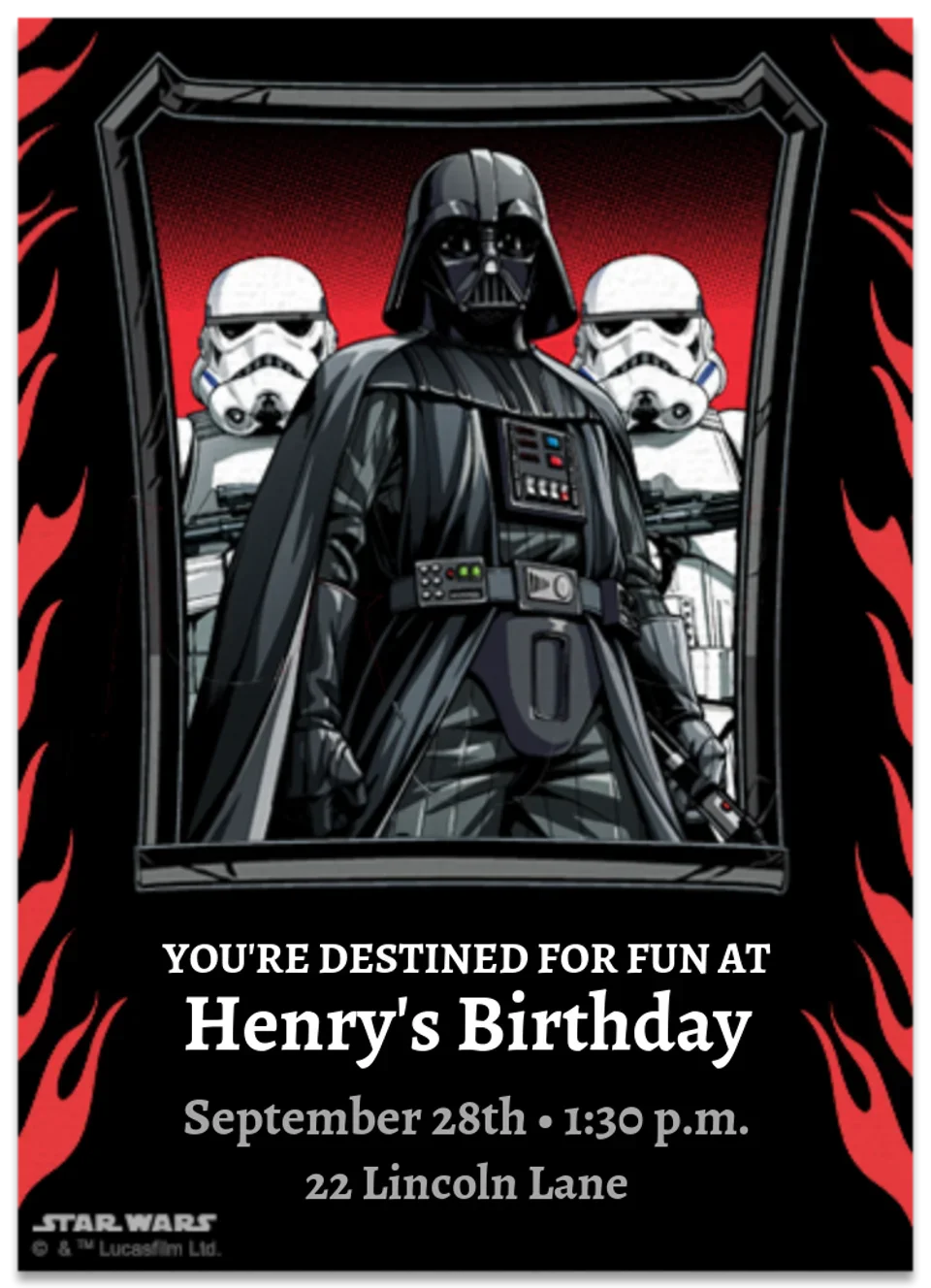 Star Wars | Darth Vader card image