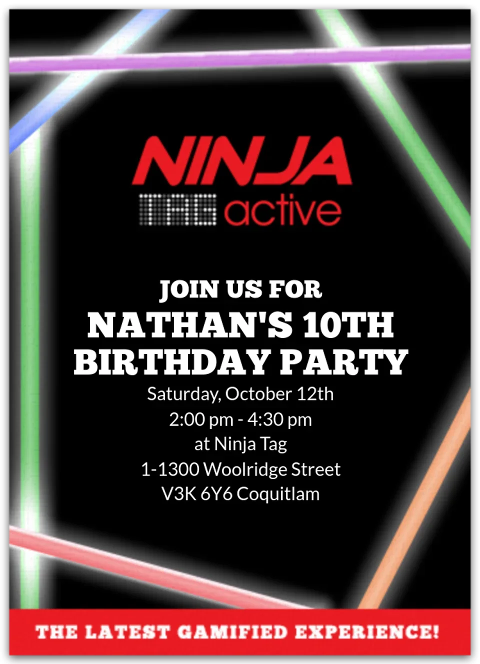 Crash Crawly's | Ninja Tag card image