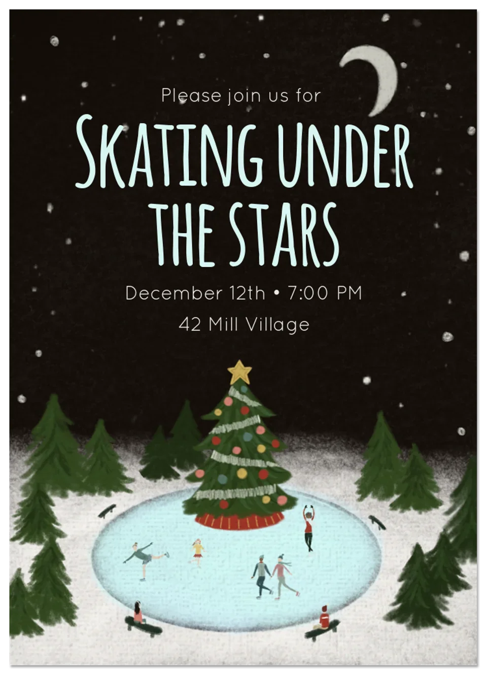 Holiday Ice Rink card image