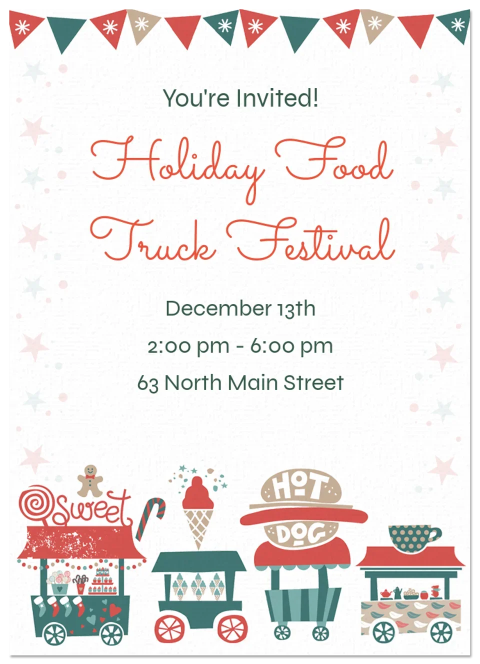 Holiday Food Trucks card image