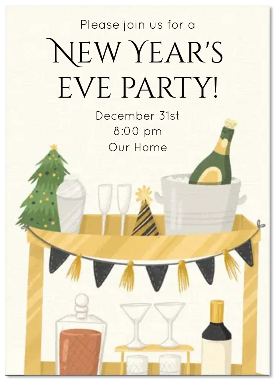 New Year's Bar card image