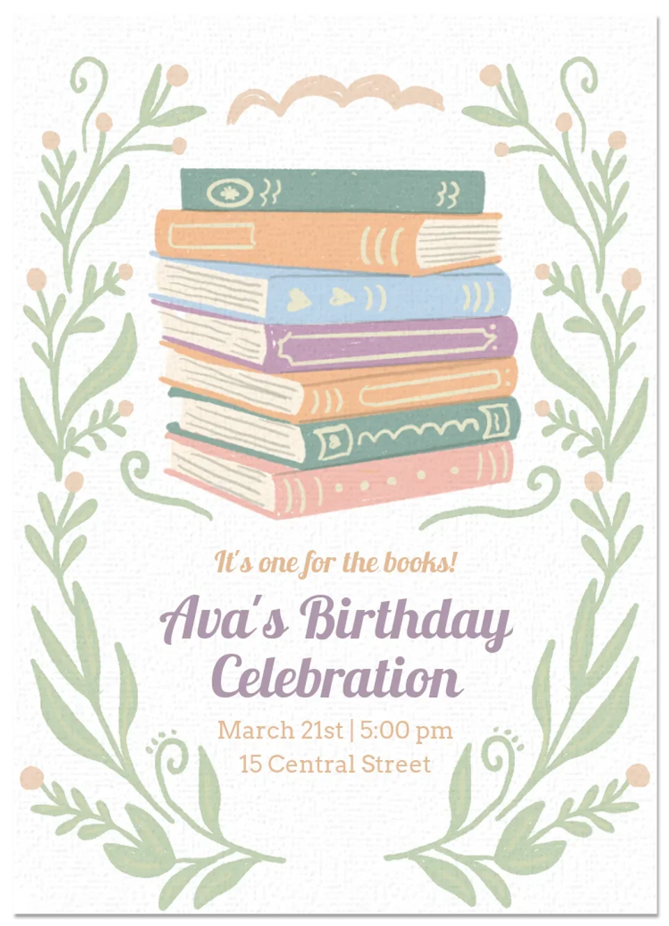 One for the Books card image