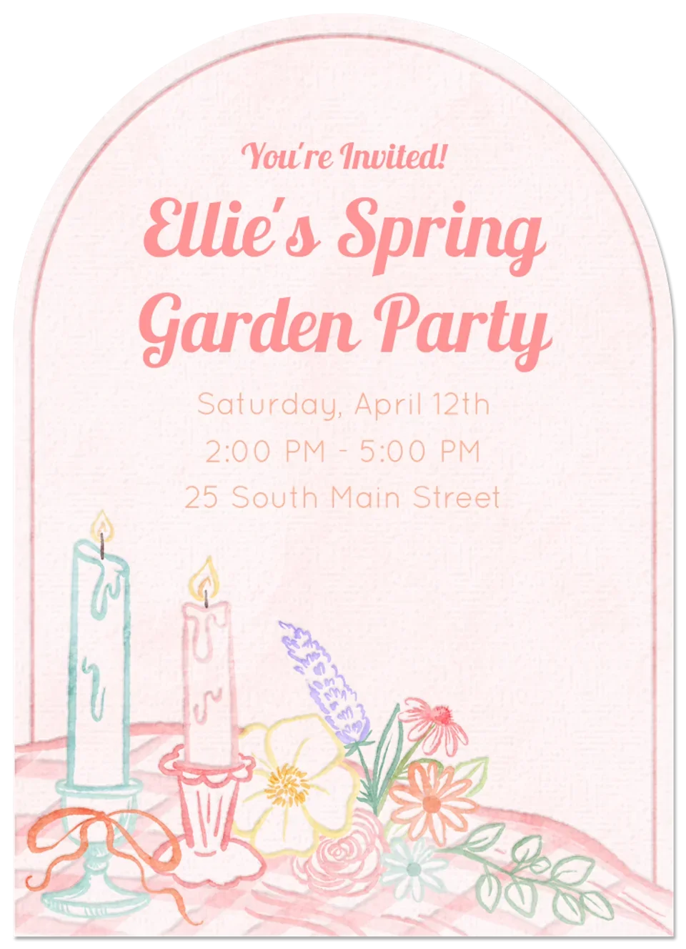 Garden Party Spread card image