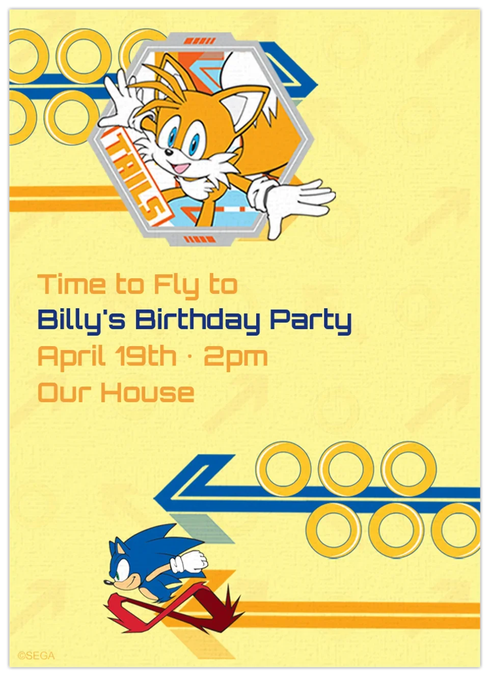 Sonic | Sonic & Tails card image