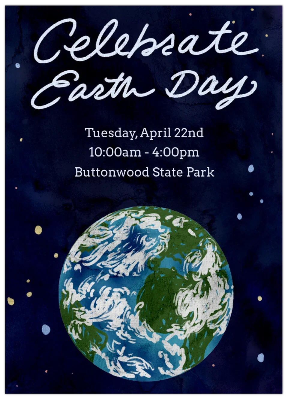 Celebrate Earth Day card image