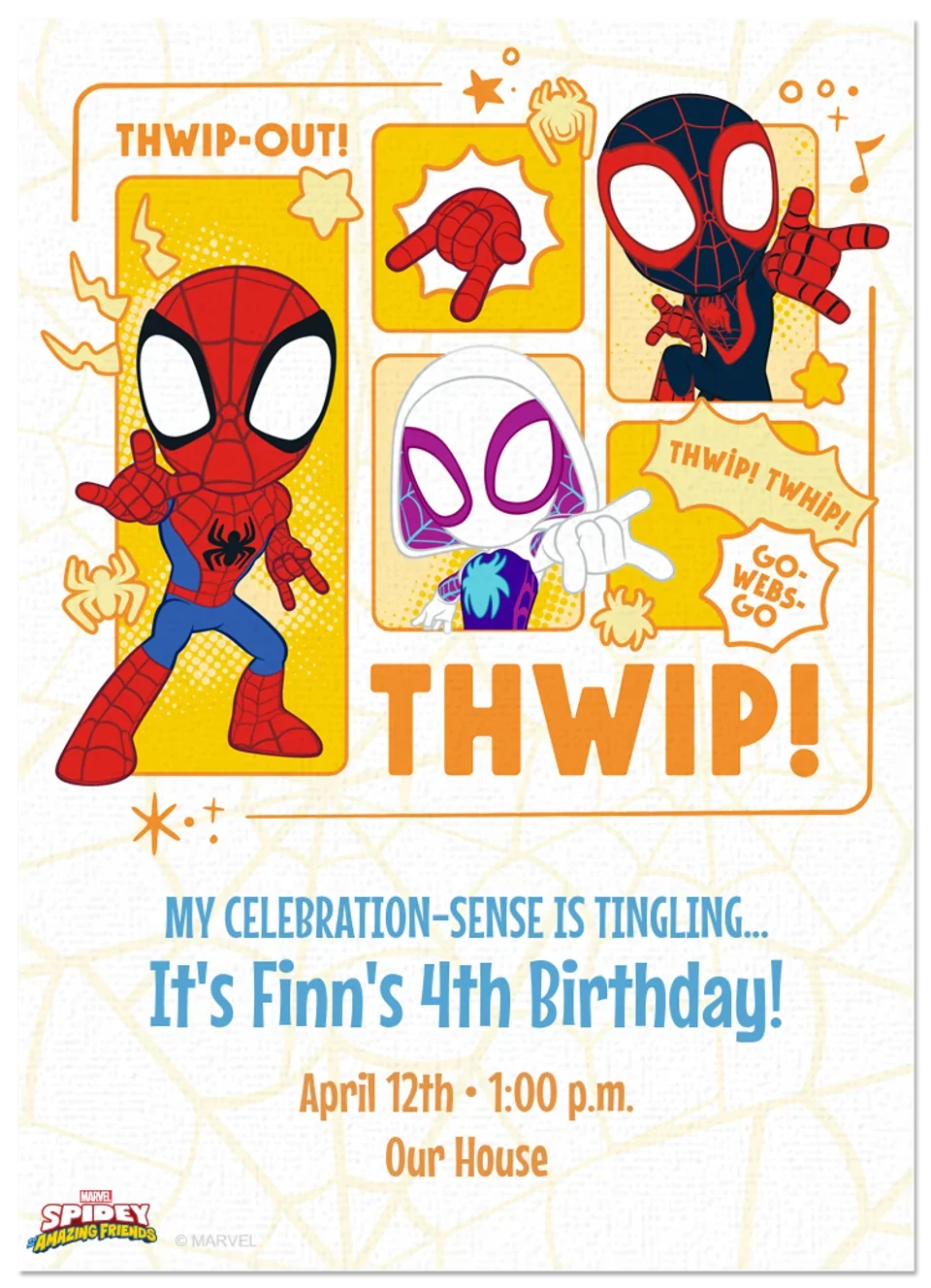 Spidey | Go-Webs-Go! card image