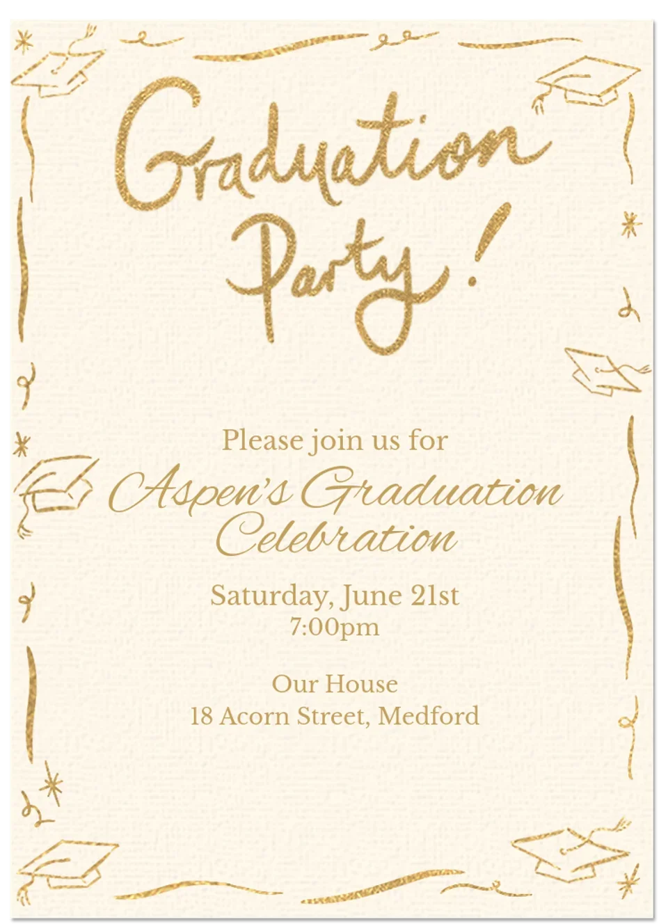 Grad Inky Doodle card image