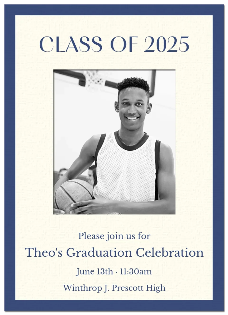 School Colors | Blues card image