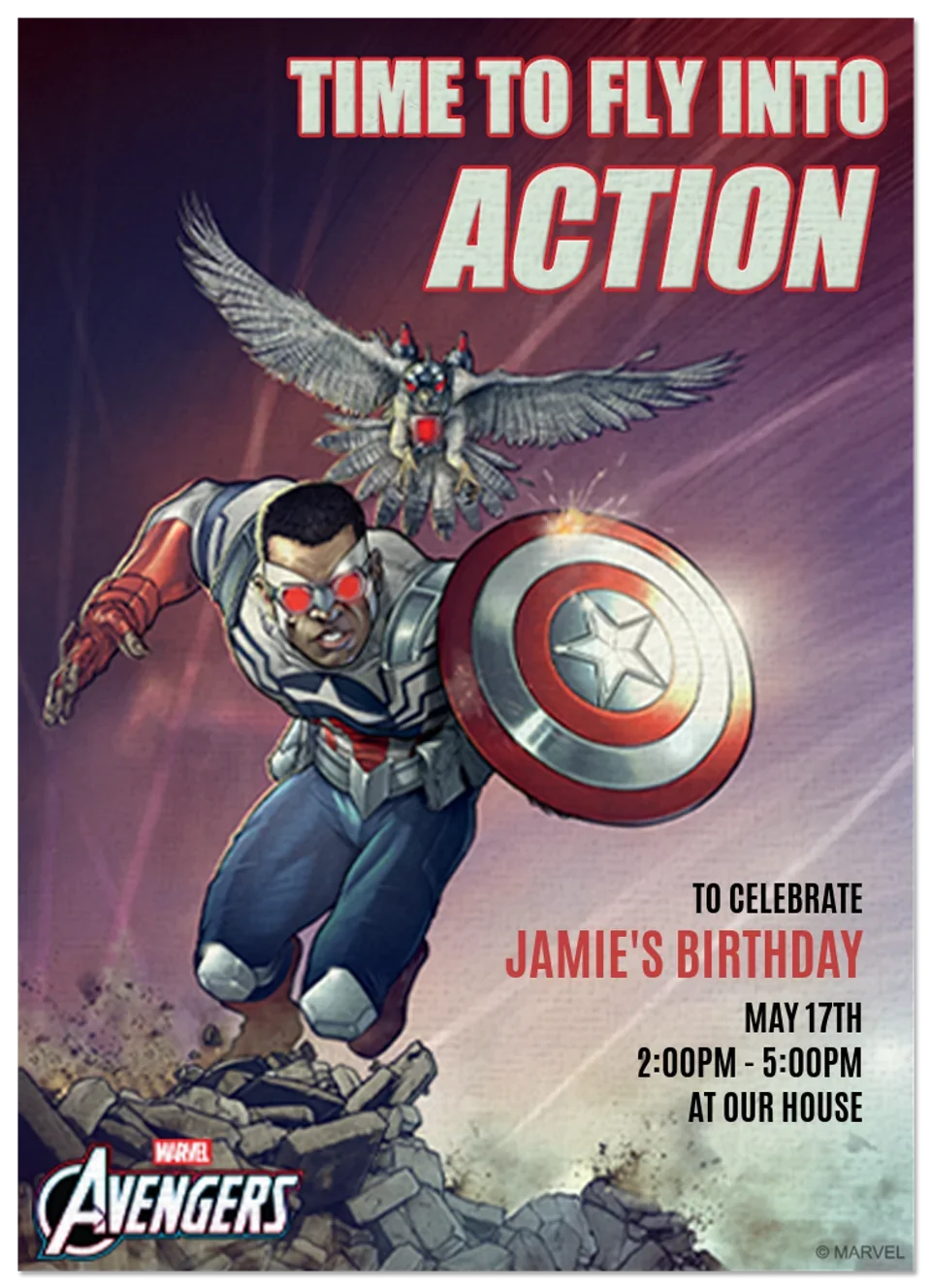 Captain America | Brave card image