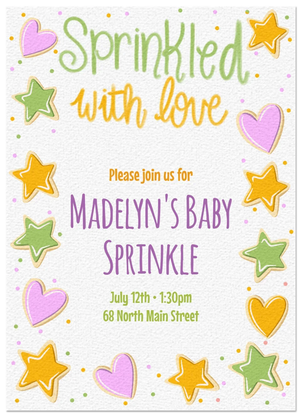 Sprinkled with Love card image